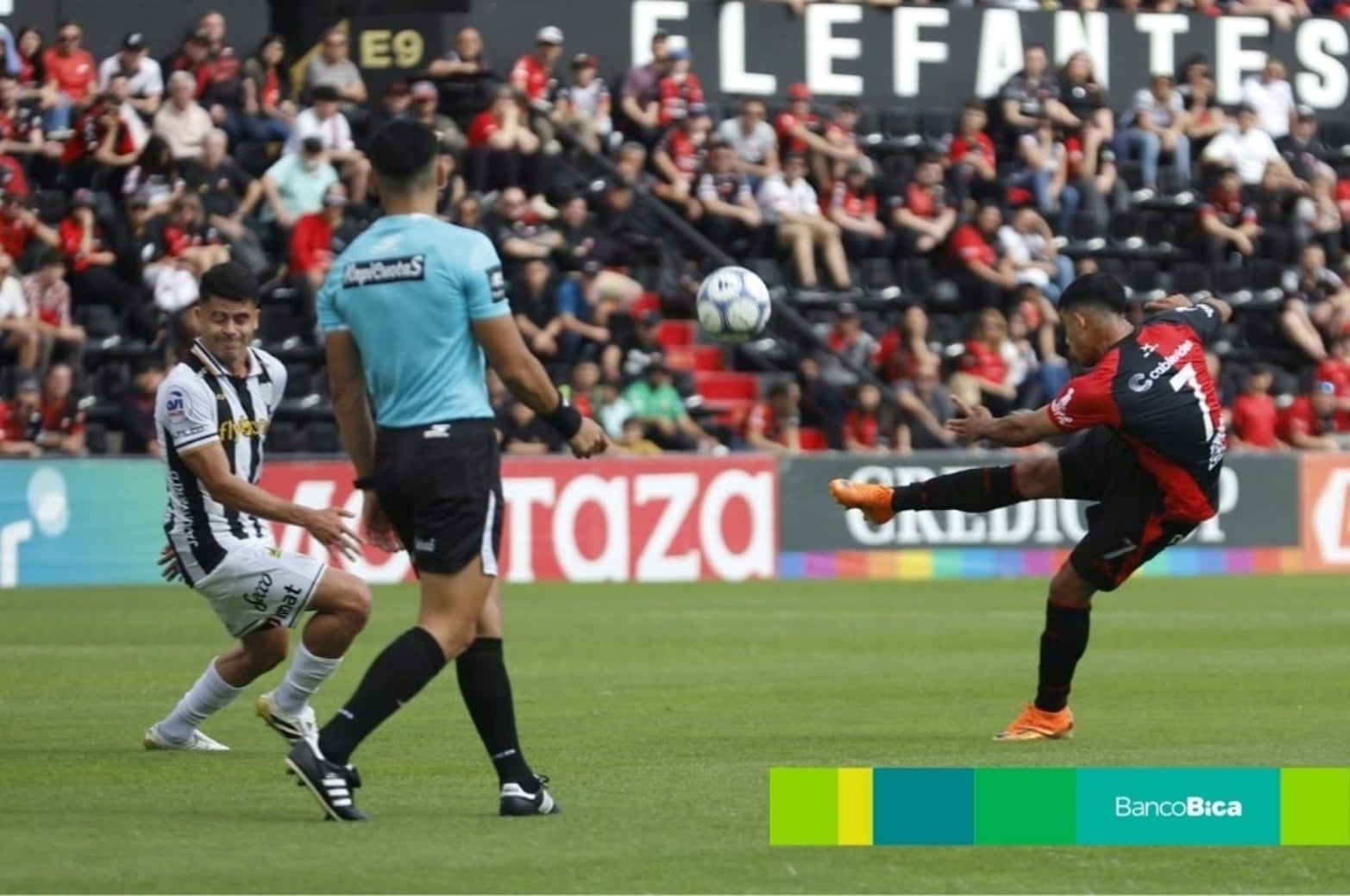 El Brigadier en una siesta cargada de fútbol. 