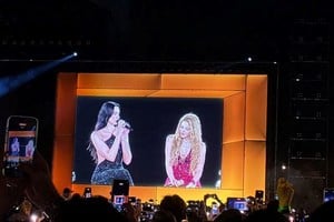 Este cruce musical venía gestándose desde que Dua Lipa interpretó "Antología" durante un show que brindó en Bogotá en el año 2025. Foto: ANA PANTALEONI