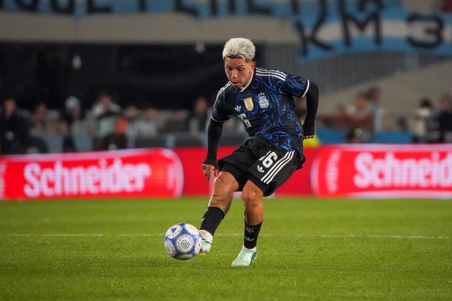 En apenas 11 minutos Argentina ya goleaba.
