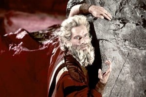 Heston como Moisés. Foto: Paramount Pictures