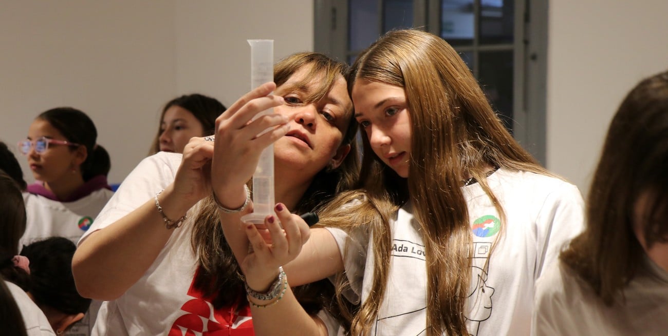 "Ada Lovelace Day" busca acercar las ciencias Stem a las niñas a edades tempranas. Foto: Gentileza FIQ
