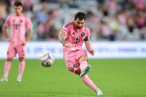 Inter Miami publicó un video de Lionel Messi y etiquetó a la cuenta oficial del Balón de Oro. Foto: Reuters