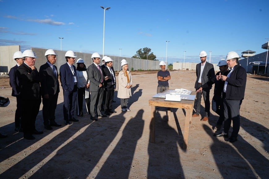 Fiscales del país recorrieron El Infierno, la cárcel de alto perfil que construye Santa Fe