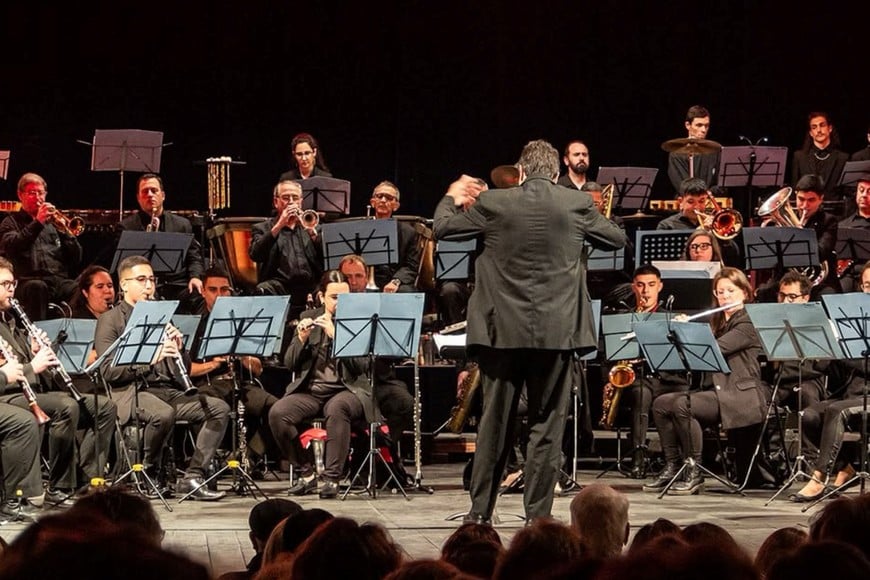 La Banda Sinfónica Municipal.