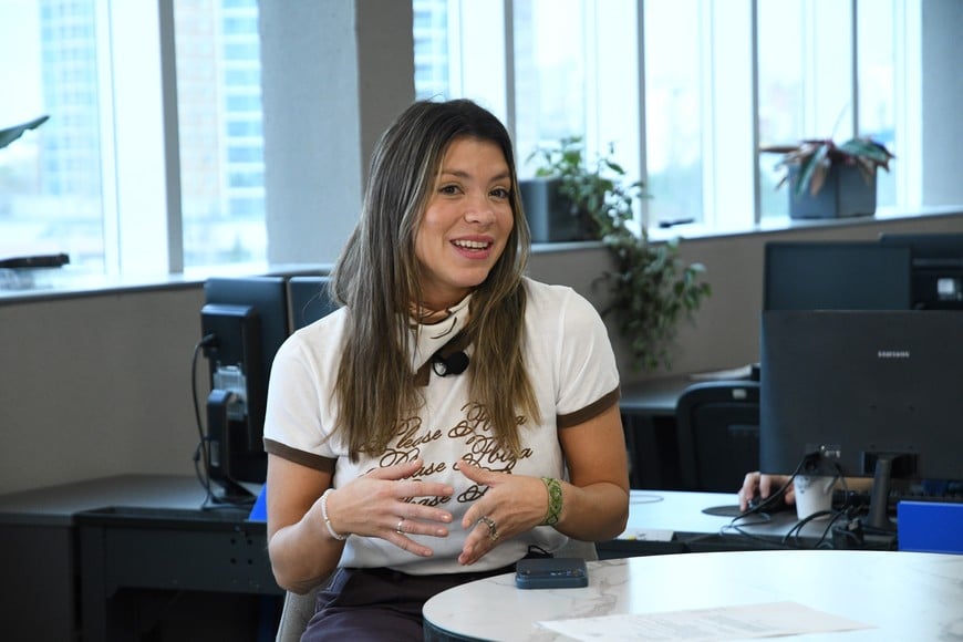Niki Belizan Viotti analizó las dinámicas que atravesaron los lazos afectivos. Crédito: Flavio Raina.