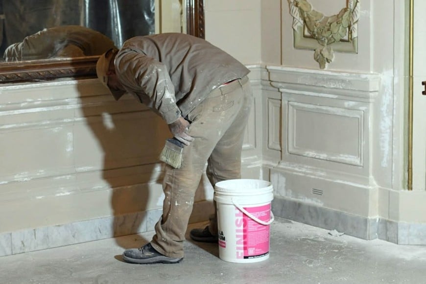 Las obras no se detienen en el Teatro.