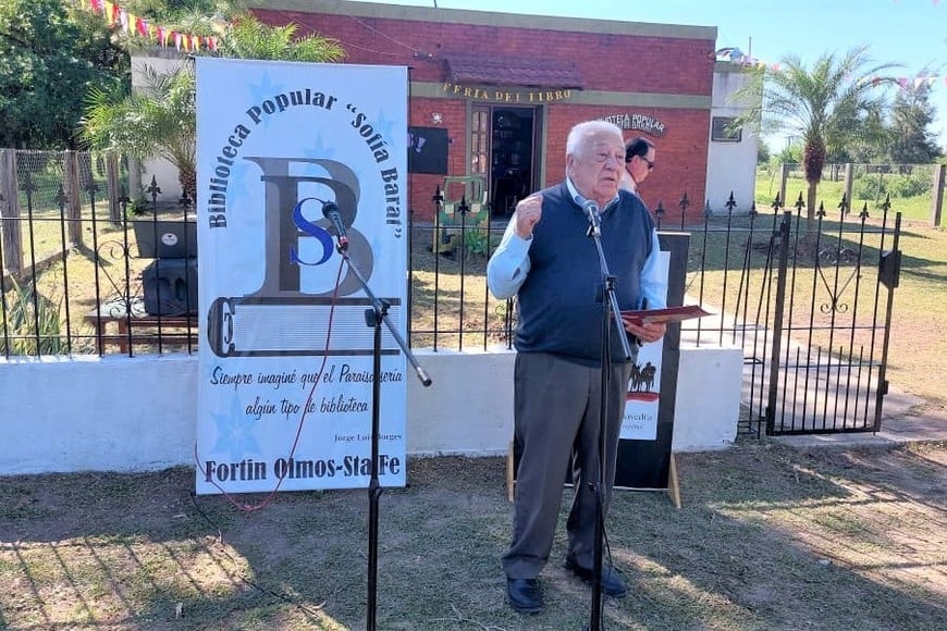 Fortín Olmos celebró la 3ª Feria del Libro con Don Quijote como protagonista