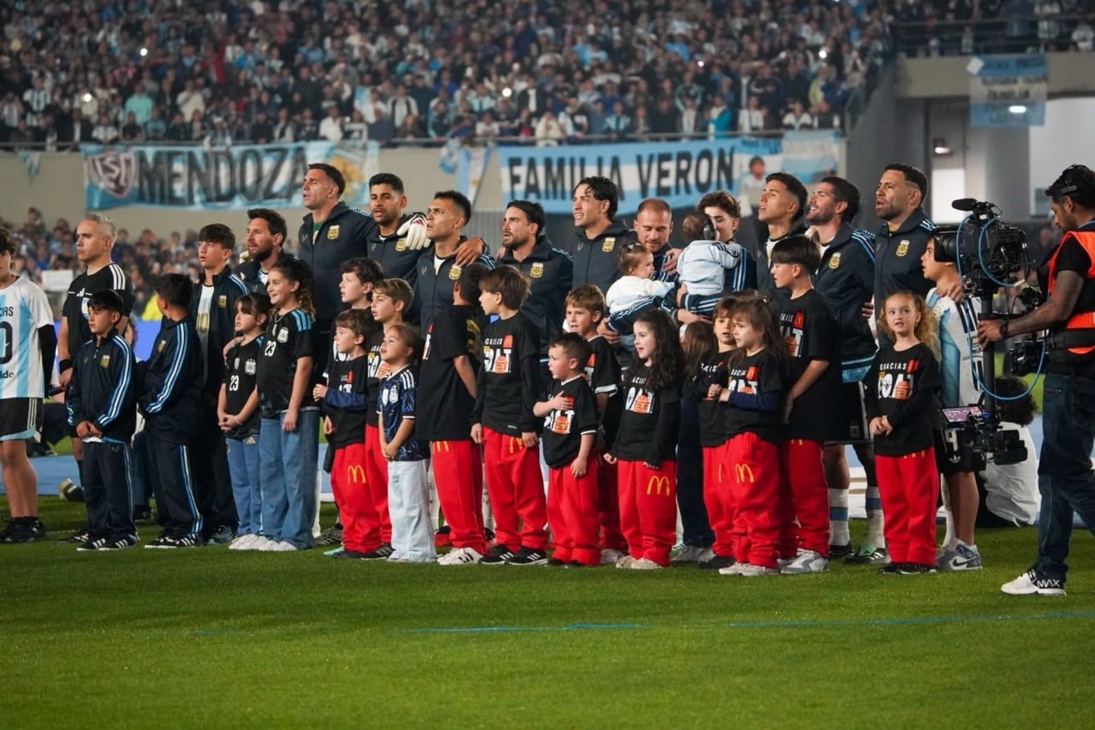 Partido despedida de Lionel Messi.  