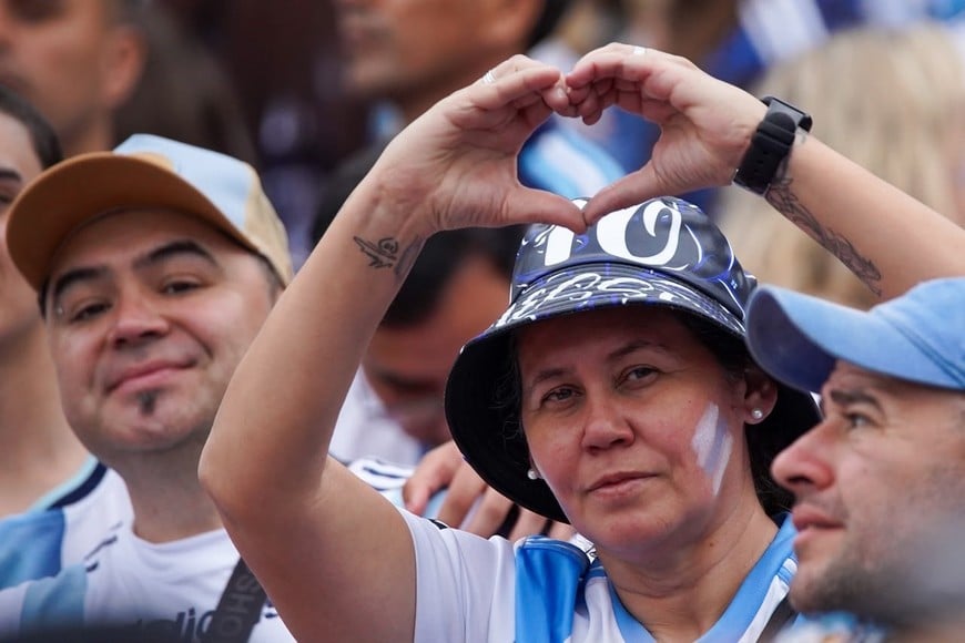 El Monumental ya espera por Messi y los shows musicales. Crédito: Fernando Nicola