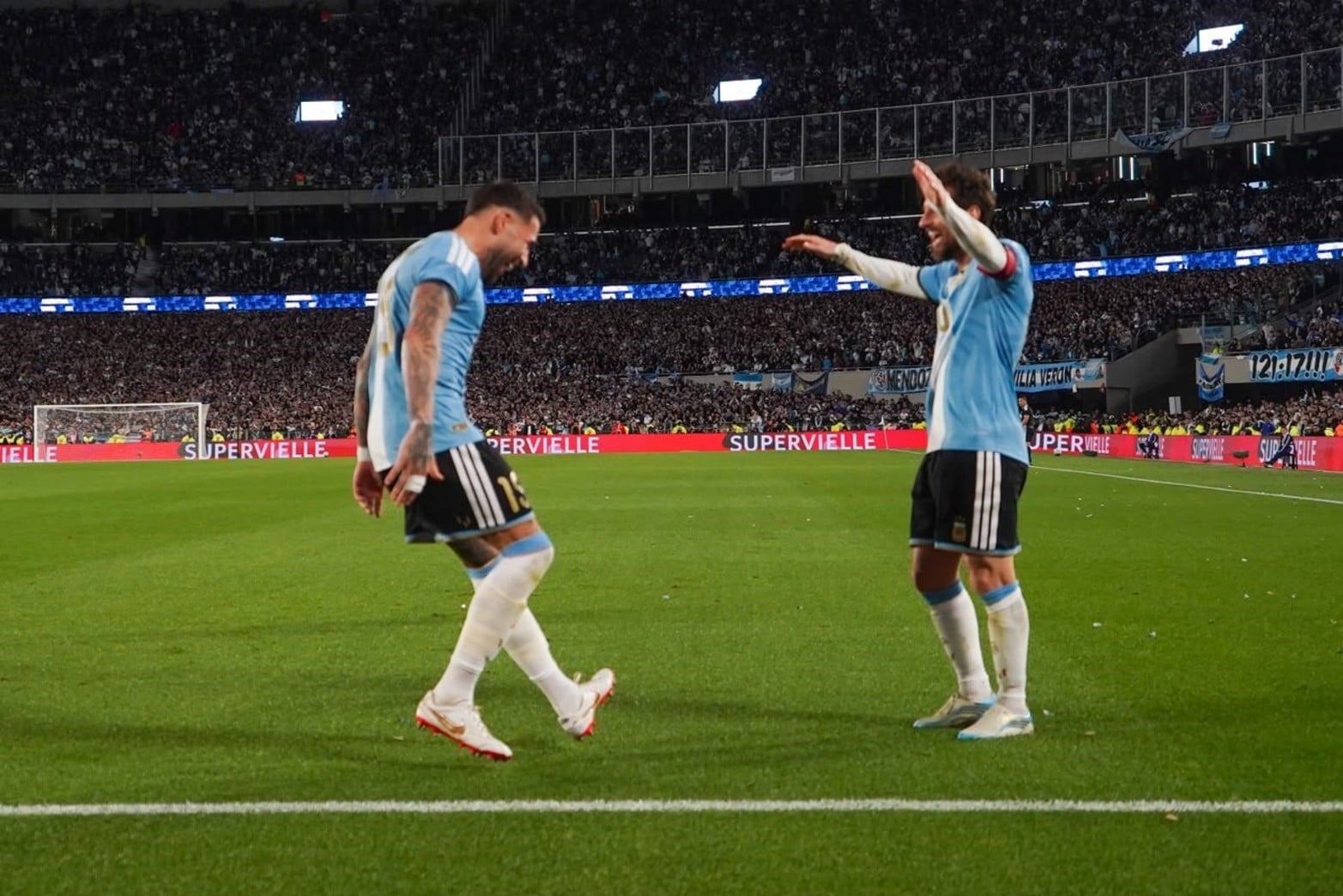 Partido despedida de Lionel Messi con la Selección Nacional.  