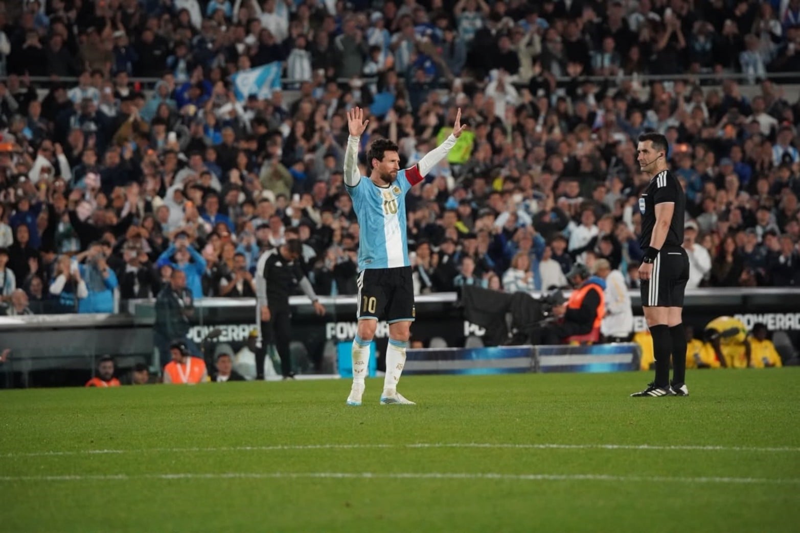 Partido despedida de Lionel Messi con la Selección Argentina.