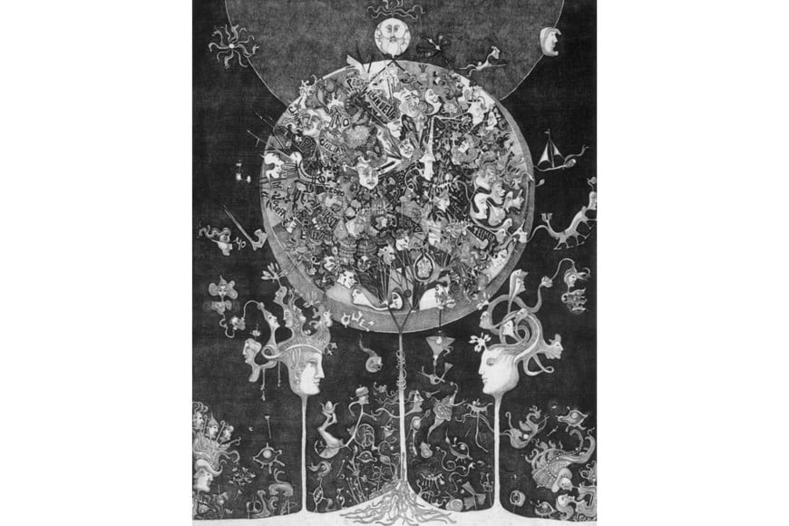 Una obra de Usandizaga. Foto: Archivo
