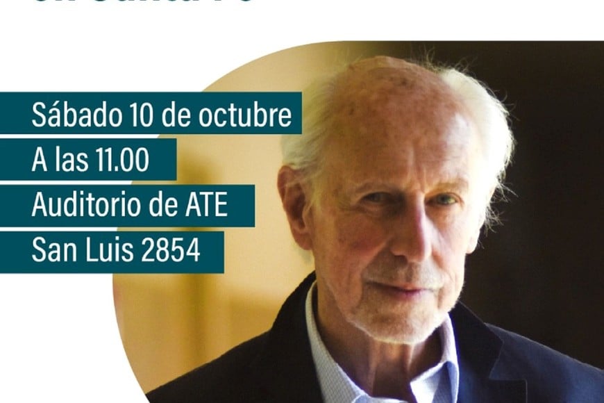 Conferencista de lujo en la tercera edición del FILSF: Rafael Felipe Oteriño.