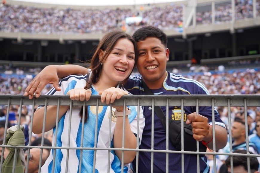 El Monumental y los hinchas argentinos