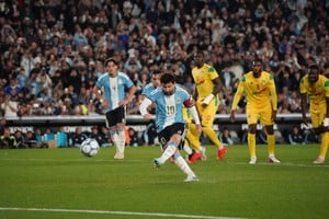 Partido despedida de Lionel Messi con la Selección Argentina. Foto: Fernando Nicola