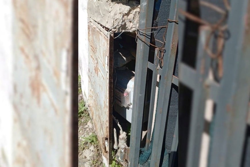 robo de picaportes y medidores de gas en Guadalupe y María Selva