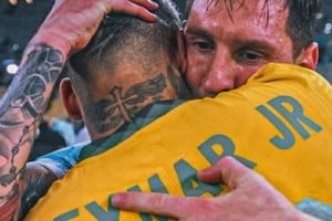 Una de las fotos de la publicación del futbolista brasileño.