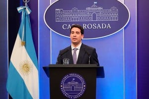 El vocero contestó preguntas en la habitual conferencia de prensa en Casa Rosada.