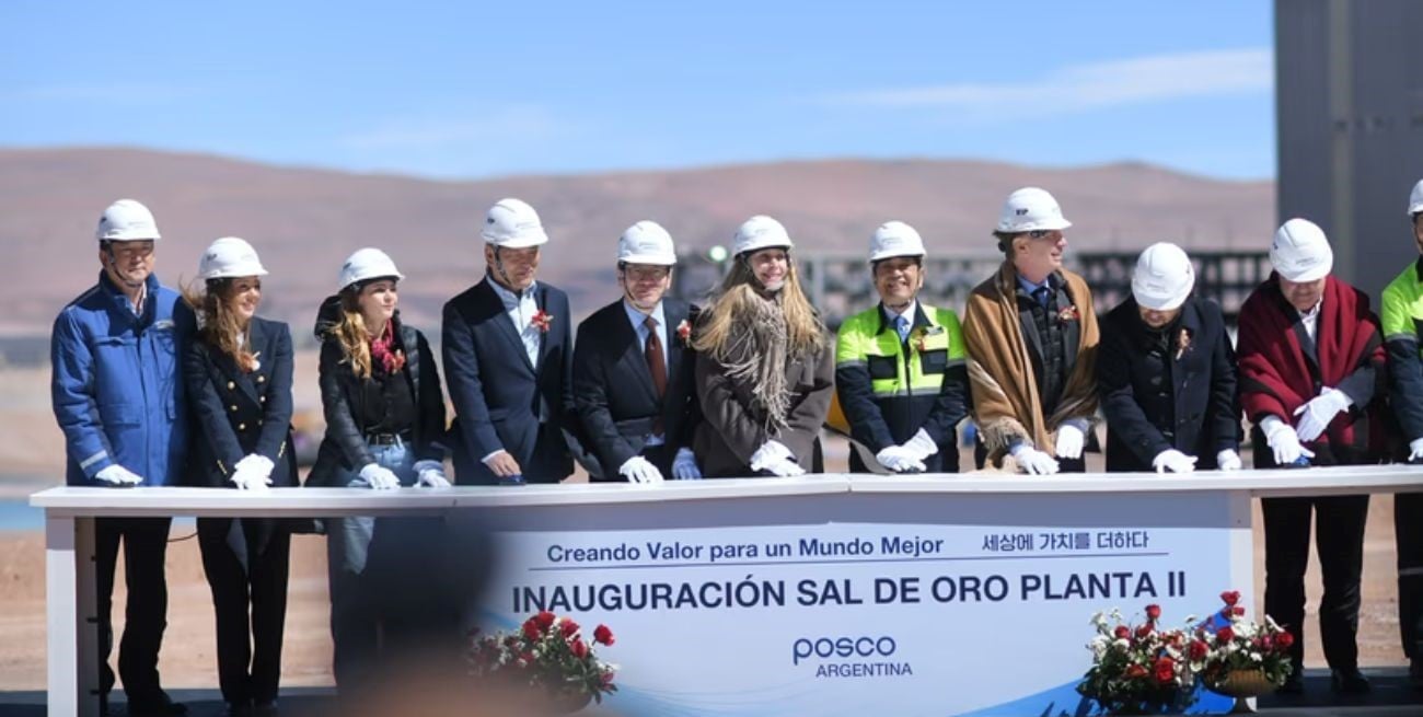 Karina Milei y Santilli inauguraron una nueva planta de litio de cara a una producción de 100.000 toneladas anuales