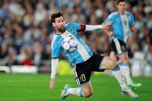 Soccer Football - International Friendly - Argentina v Benin - Estadio Monumental, Buenos Aires, Argentina - October 6, 2026
Argentina's Lionel Messi in action REUTERS/Matias Baglietto