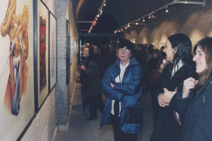 Una muestra del artista. Foto: Archivo