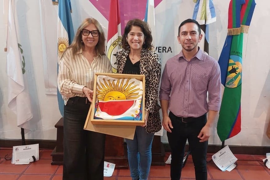 Un recorrido por la identidad regional: Vera incorporó su bandera a “Abanderados”