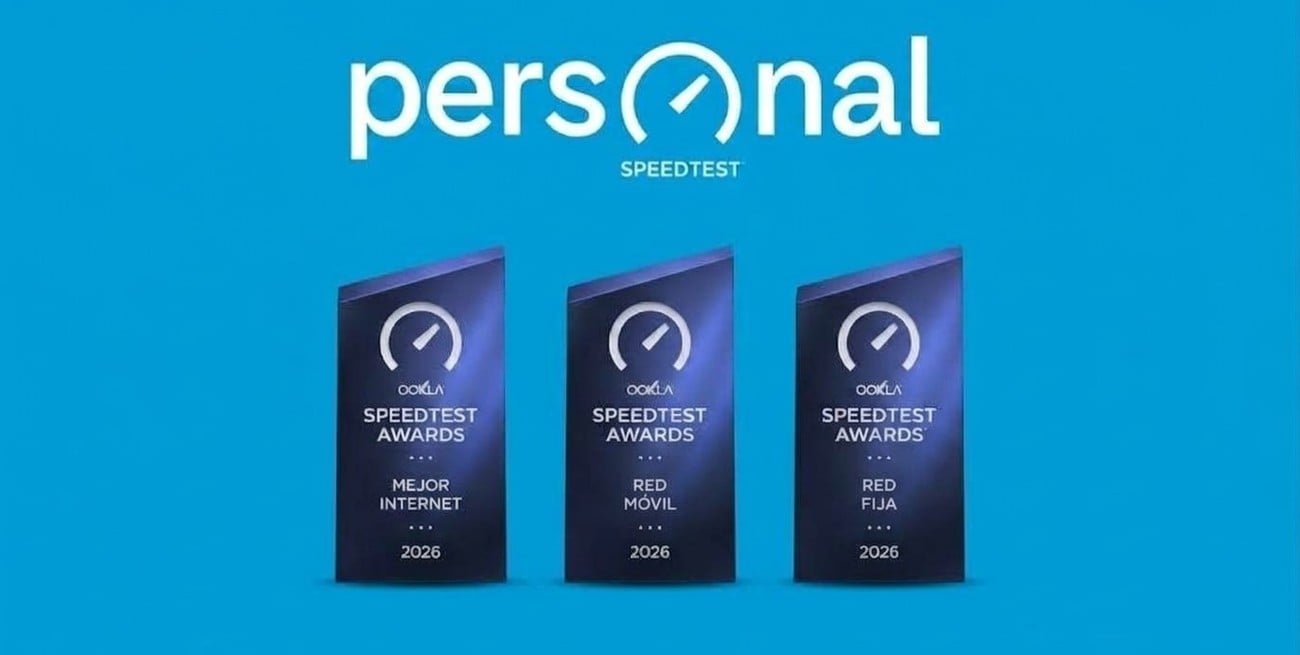 Personal recibe el premio a la mejor internet y red móvil de la Argentina