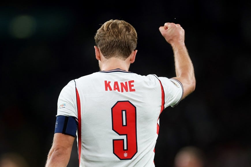 Soccer Football - Nations League - Group A3 - England v Czech Republic - Wembley Stadium, London, Britain - October 6, 2026
England's Harry Kane celebrates scoring their third goal REUTERS/Toby Melville