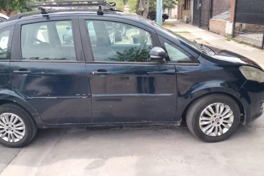 El vehículo utilizado para trasladar al herido fue secuestrado por los investigadores.