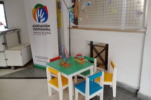 La sala también puede ser utilizada por los hermanos durante las visitas al hospital.