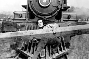 Keaton en la famosa película. Foto: United Artists