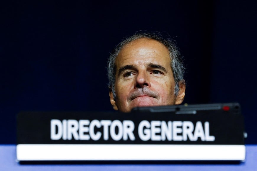 International Atomic Energy Agency Director General Rafael Grossi looks on, on the opening day of the IAEA General Conference at the agency's headquarters in Vienna, Austria, September 14, 2026. REUTERS/Lisa Leutner