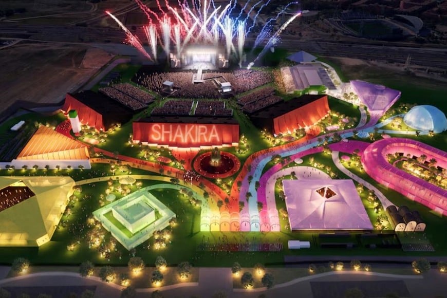El predio tiene capacidad para recibir a más de 600.000 personas  Gentileza: Live Nation