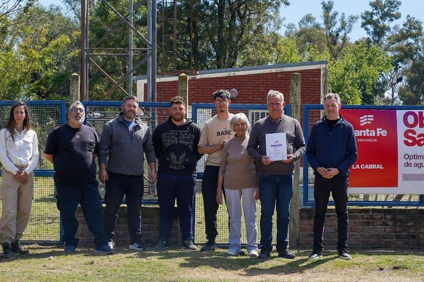 Agua potable en La Cabral: realizan una nueva perforación y reparan la planta de ósmosis
