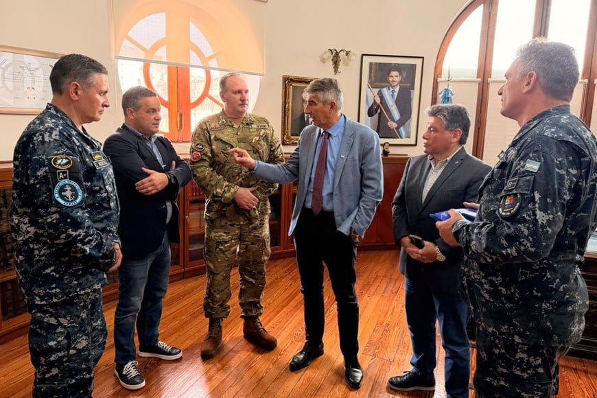 La reunión se realizó en Casa de Gobierno.