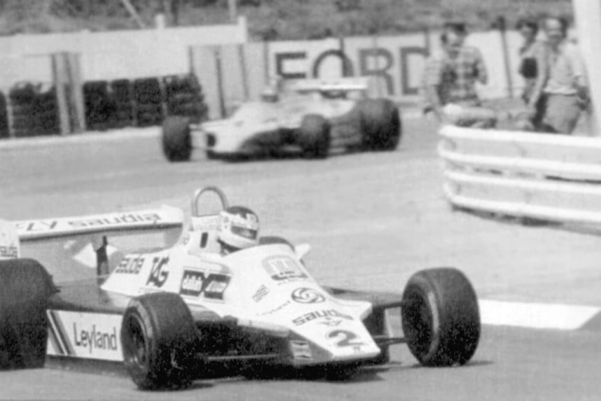 El Williams FW07-C conducido por Reutemann en 1981.