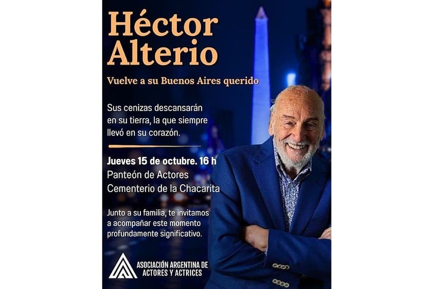 La Asociación de Actores emitió un comunicado.