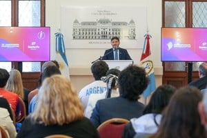 "El desafío de ser cada vez más eficientes", remarcó el mandatario.