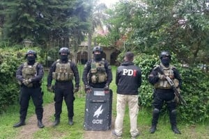 Castro fue detenido la semana pasada en Sauce Viejo. Foto: Prensa PDI