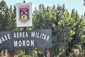 La base aérea de Morón, donde el joven prestaba servicios.