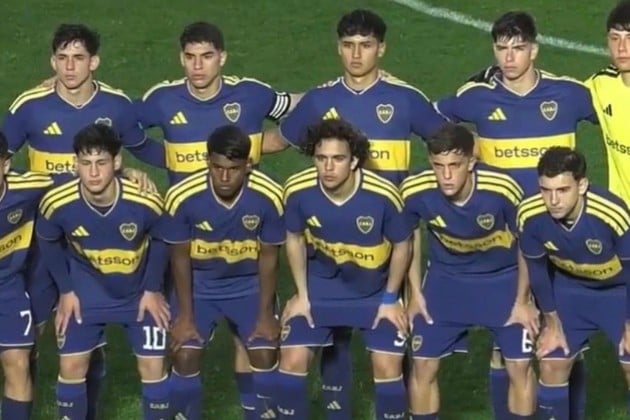 La reserva de Boca que le ganó a Colón por 1 a 0.