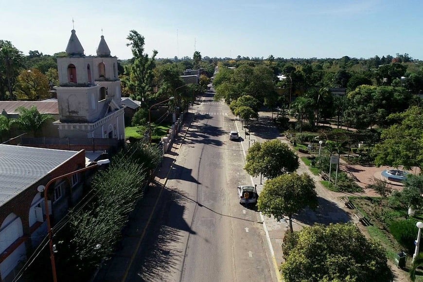 La tranquilidad localidad de Sta Rosa de Calchines. Foto: Fernando Nicola