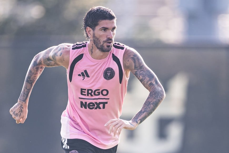 Rodrigo De Paul regresó junto a Messi a Miami.