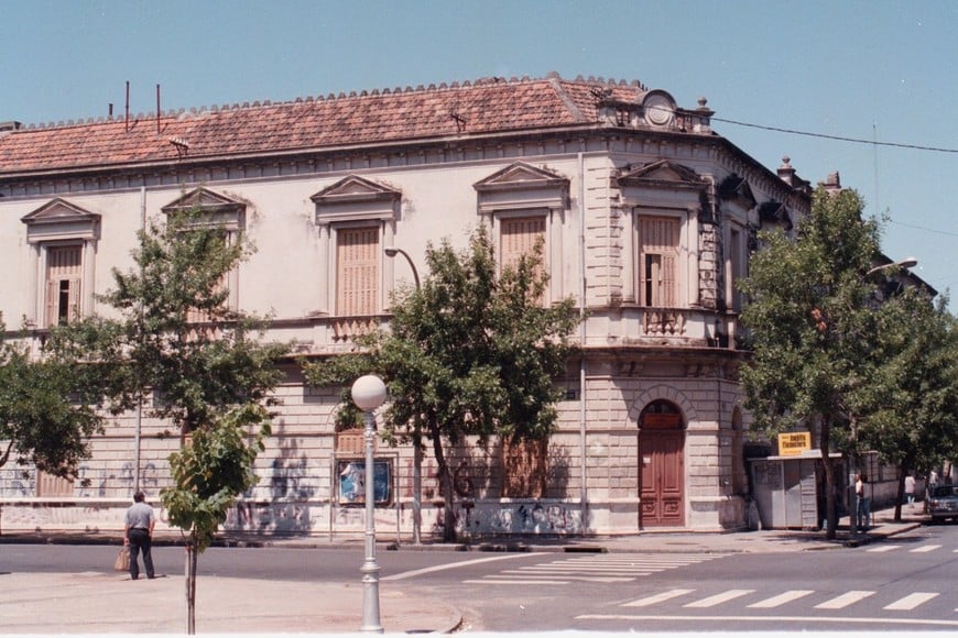 En los 90, la casa Hume. Archivo.