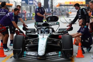 Formula One F1 - Singapore Grand Prix - Marina Bay Street Circuit, Singapore - October 9, 2026
Mercedes' Andrea Kimi Antonelli during practice REUTERS/Edgar Su