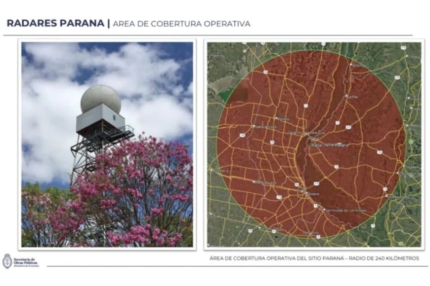 La instalación del equipo permitirá mejorar la observación de las condiciones meteorológicas.