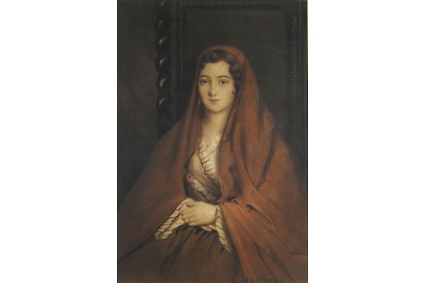 "Jóven chilena". Foto: Museo Nacional de Bellas Artes
