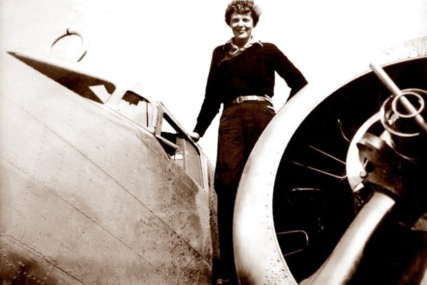 Amelia Earhart.