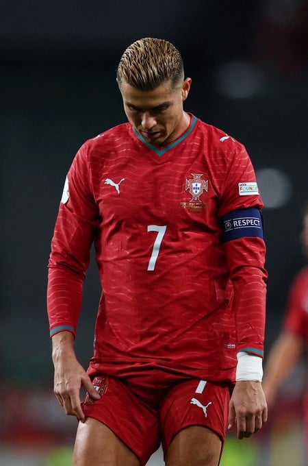 Soccer Football - Nations League - Group B - Portugal v Wales - Estadio Jose Alvalade, Lisbon, Portugal - September 24, 2026
Portugal's Cristiano Ronaldo reacts REUTERS/Pedro Nunes TPX IMAGES OF THE DAY