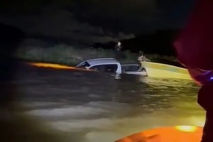 El hecho ocurrió en lla noche del jueves en la boca del riacho El Correntoso.